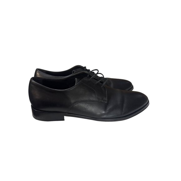 M. Gemi Mens Black Leather Oxford Dress Shoes Size 43‎ (10) main image 4